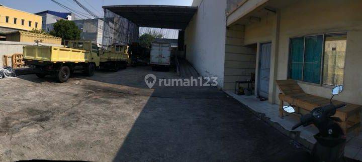 Gudang Posisi Hook Jalan Lebar di Sentra Industri Terpadu Pik  3