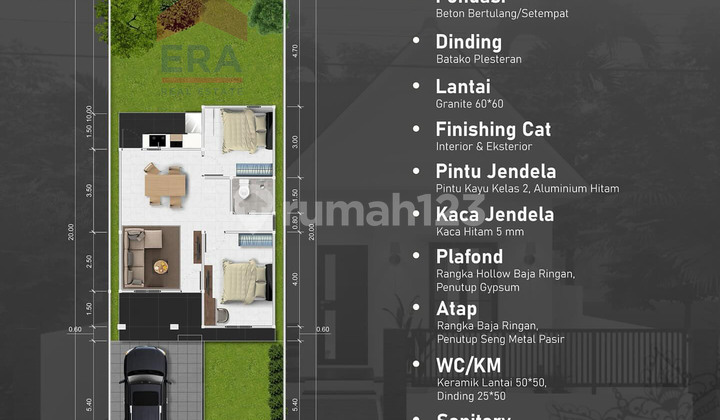 New Type 65 House in Parit Haji Muksin 2 2