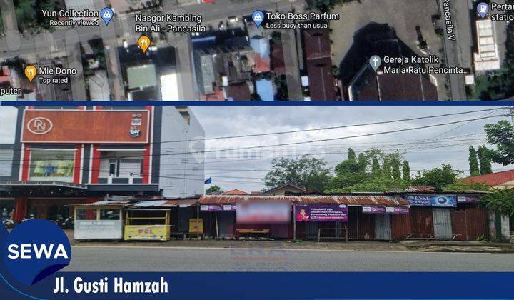 Tanah Tepi Jalan Dengan Posisi Hook di Putri Dara Hitam 2