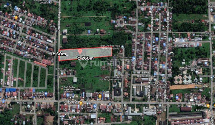 Tanah Kotamadya Cocok Bangun Perumahan di Parit Pangeran Dalam  1
