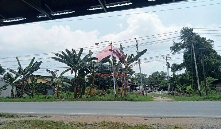 Tanah Tepi Jalan Raya Dengan Lokasi Strategis di Raya Wajok Hulu 2