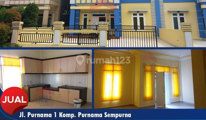 Rumah Lokasi Strategis, Dekat Sekolah Dan Mall di Purnama 1