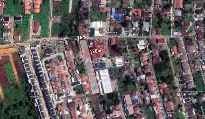 Tanah Beserta Bangunan Rumah di Jalan Aloevera 1