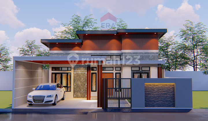 Rumah Full Interior Kawasan Kota di Purnama 1