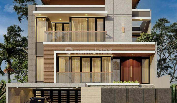 Rumah Waterfront Citraland Surabaya Modern Minimalis 1