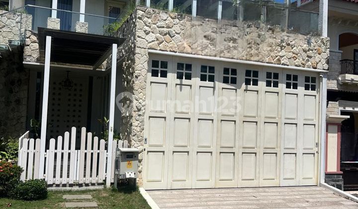  JUAL RUMAH TAMAN SATELIT MEWAH KOLAM RENANG SURABAYA 1