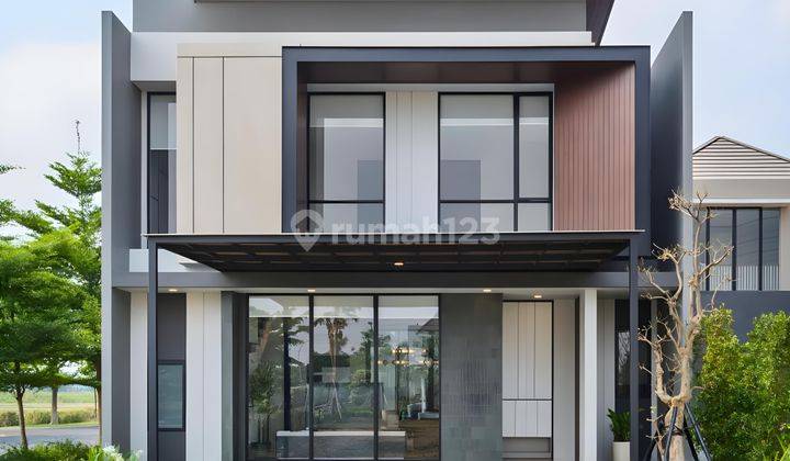 Jual Rumah Modern Minimalis Greenlake Citraland Type Sally Deluxe 1