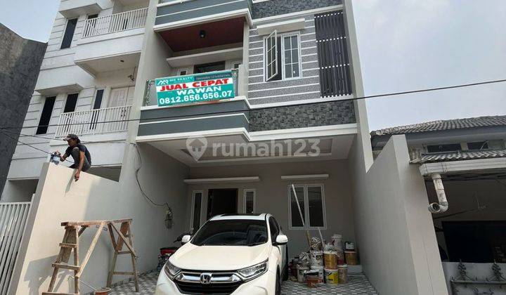 Rumah Baru Murah 3 Lantai Di Green Ville 1