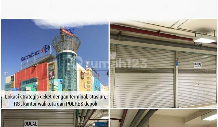 TOKO/KIOS/GUDANG di ITC Depok Ruang Usaha 3