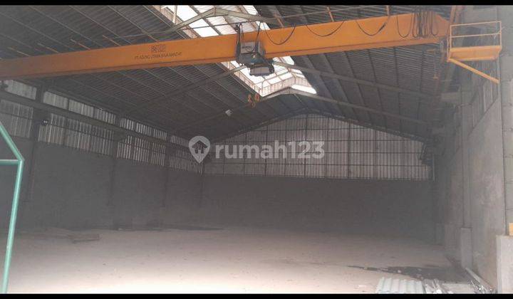 Disewakan Gudang LT 800m² ada office di Pergudangan Kavling DPR Cipondoh 1