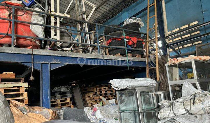 Disewakan Gudang Kamal Muara (LB 350m²).Akses contener 40 feet, bebasss banjir 2