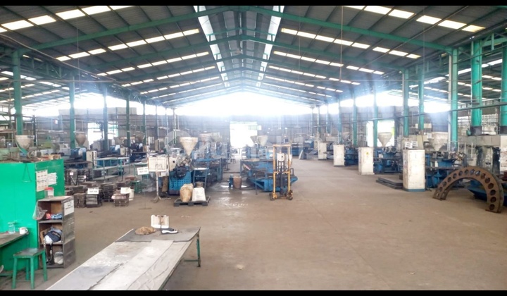 Dijual Tanah & Pabrik Baru Luas 22.000m² Di M Toha Mauk Tangerang