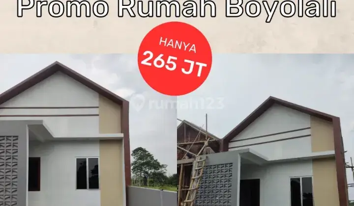 Rumah di Jl Mojosongo boyolali 2 Lantai SHM hanya 340 jt 7