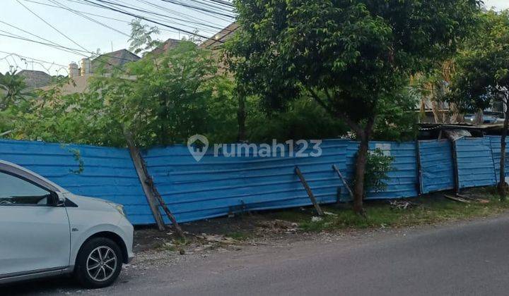 Tanah jalan utama di Jalan Tukad Badung Denpasar selatan 1