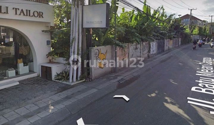 Tanah Bagus Pinggir Jalan Batu Mejan Canggu Cocok Untuk Restoran 