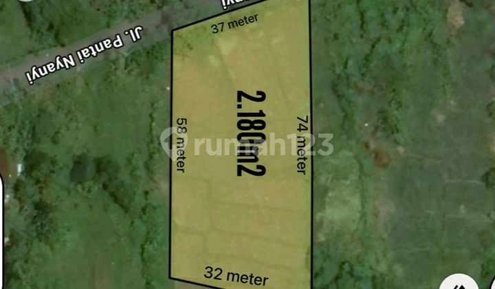 Tanah Bagus Dekat Pantai Nyanyi Dan Nuanu Beach 