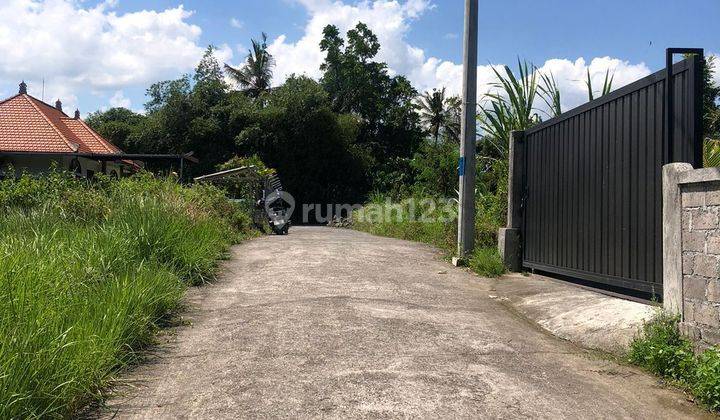 Good Land Suitable For Villa Close To Central Ubud 2