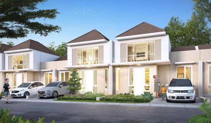 Rumah Baru di Paramount Petals, Lokasi strategis, cocok untuk dijadikan tempat tinggal ataupun untuk investasi 1