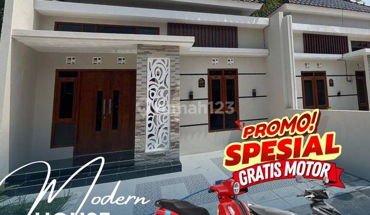 Dijual Rumah Modern Promo Gratis Motor di Jogonalan Klaten 1