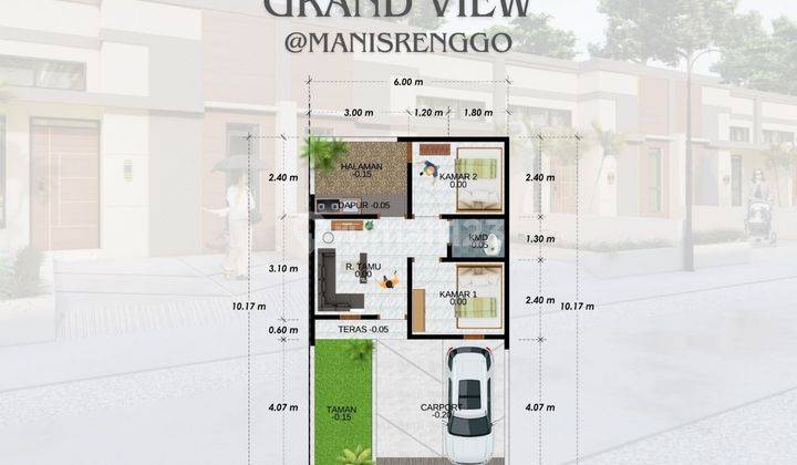 Rumah Minimalis Tropis 170jutaan di Manisrenggo Klaten 2