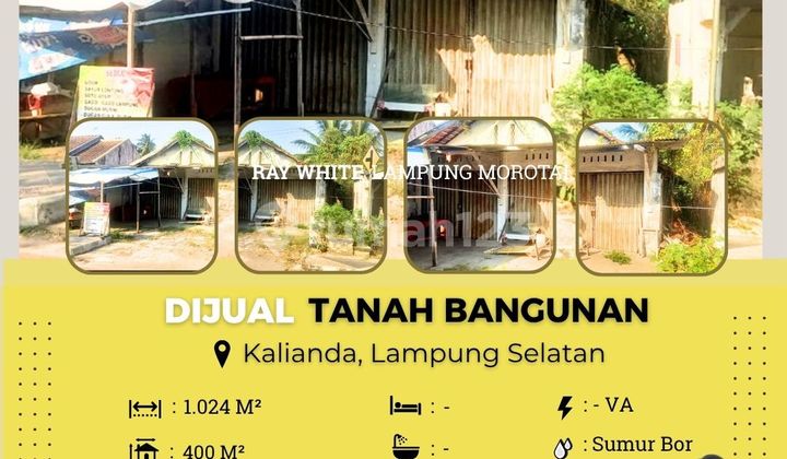 di jual bangunan dan lahan di kalianda 1
