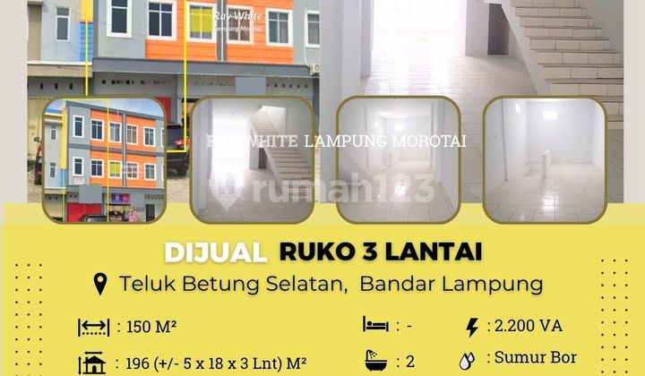 Dijual Ruko 3 Lantai