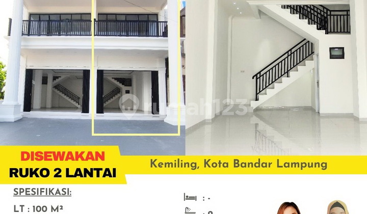 For rent, 2-story shop house