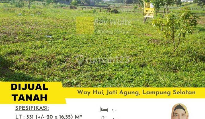 Dijual tanah way huwi 1