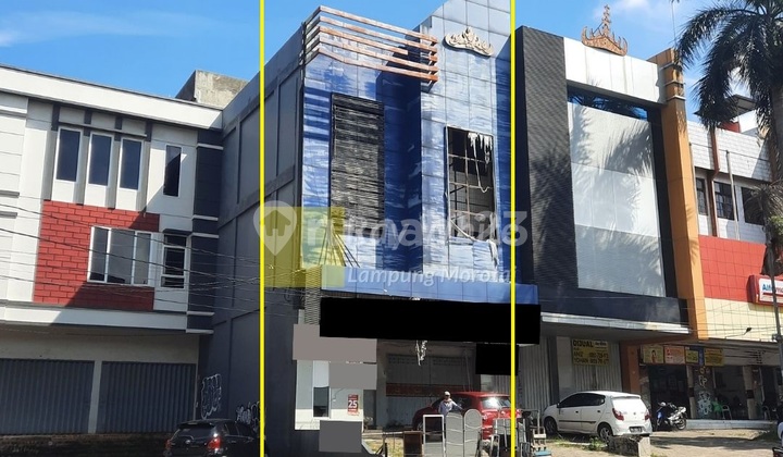 RUKO 3 LANTAI DI JL.KARTINI TANJUNG KARANG PUSAT