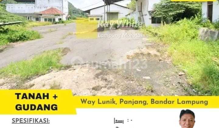 DIJUAL GUDANG DI WAY LUNIK KECAMATAN PANJANG KOTA BANDAR LAMPUNG 1