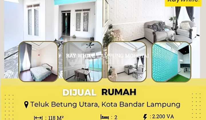 DIJUAL RUMAH DI KAWASAN PERUMAHAN ELITE TELUK BETUNG UTARA  1