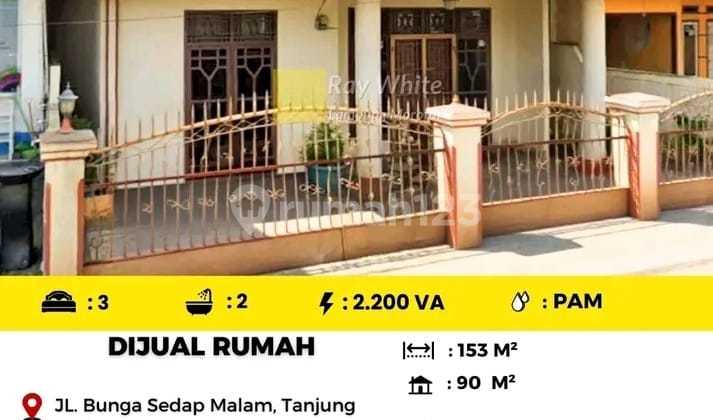 Dijual Rumah di Jl.sedap Malam Tanjung Senang Kota Bandar Lampung 1