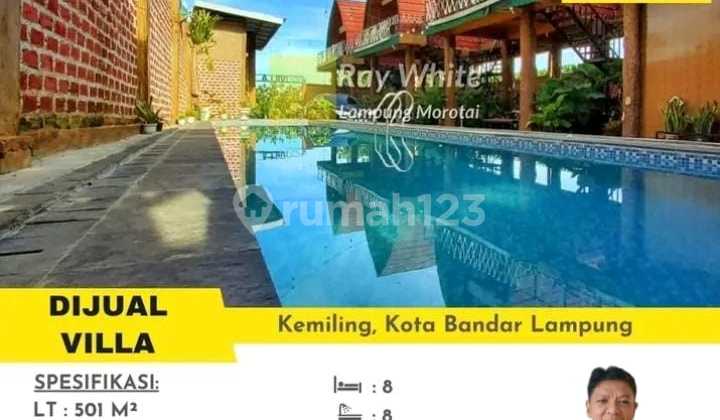 FOR SALE READY-TO-USE VILLA IN KEMILING, BANDAR LAMPUNG CITY 1
