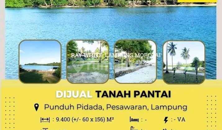 DIJUAL TANAH PANTAI DI PUNDUH PIDADA, PESAWARAN