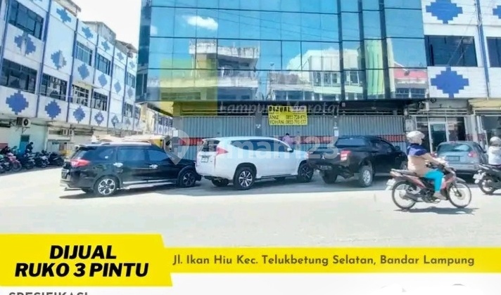 DIJUAL RUKO 3 LANTAI DI TELUK BETUNG