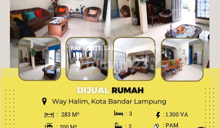 DIJUAL RUMAH MURAH DI WAY HALIM