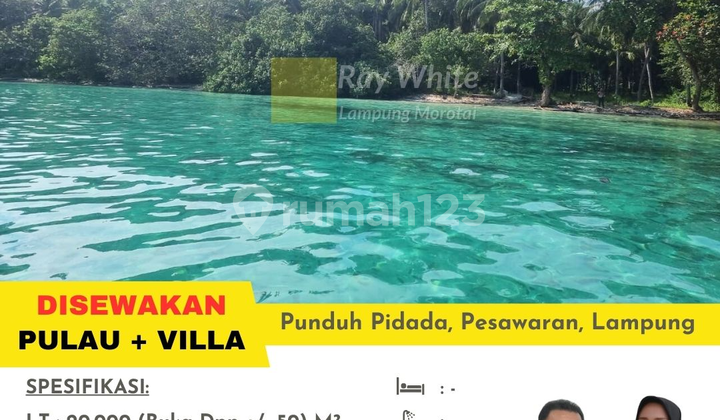 For Rent Island + Villa on Legundi Island