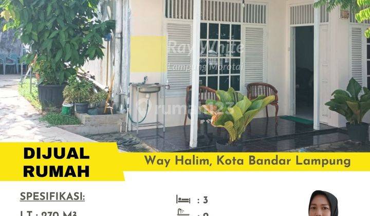 Rumah Way Halim Dijual Cepat 1