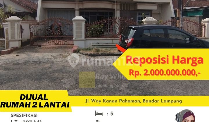 rumah murah jln way kanan pahoman 1