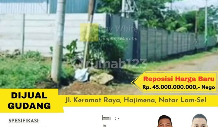 sell cheap warehouse hajimena natar 1