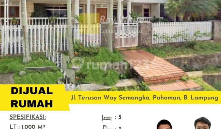 rumah murah pahoman tanjung karang pusat 1