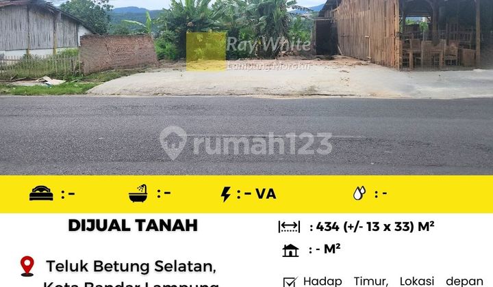 Tanah Murah Teluk Betung Selatan 1