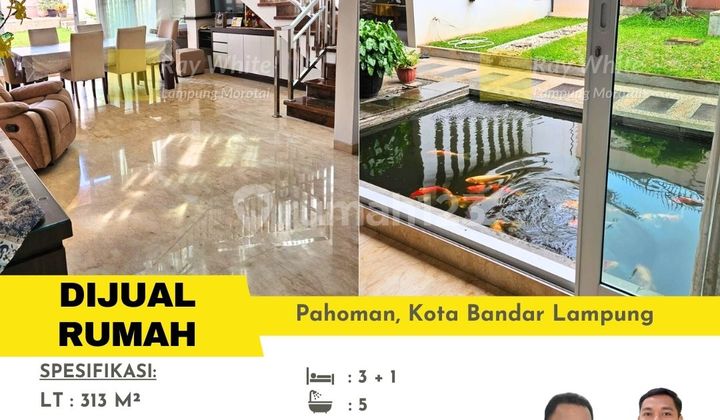 rumah murah pahoman tanjung karang pusat 1