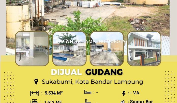 Jual Gudang Murah Sukabumi Bandar Lampung 1
