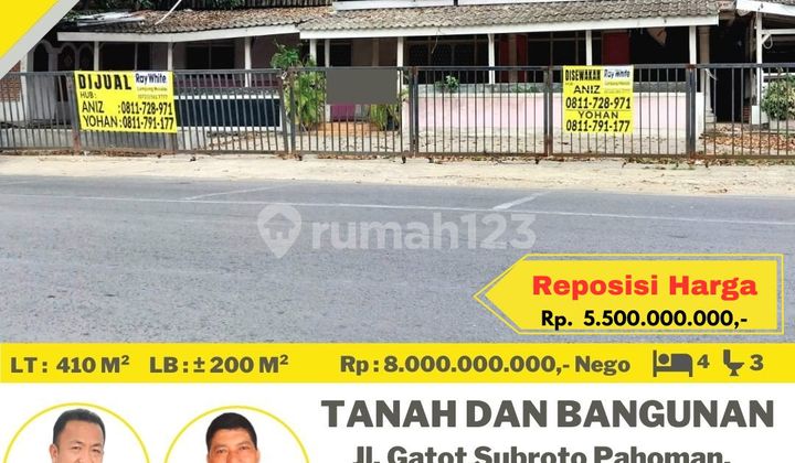 Affordable house in Pahoman, Central Tanjung Karang. 1