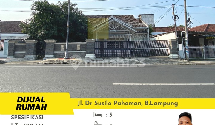 rumah murah Dr.Soesilo bandar lampung 1