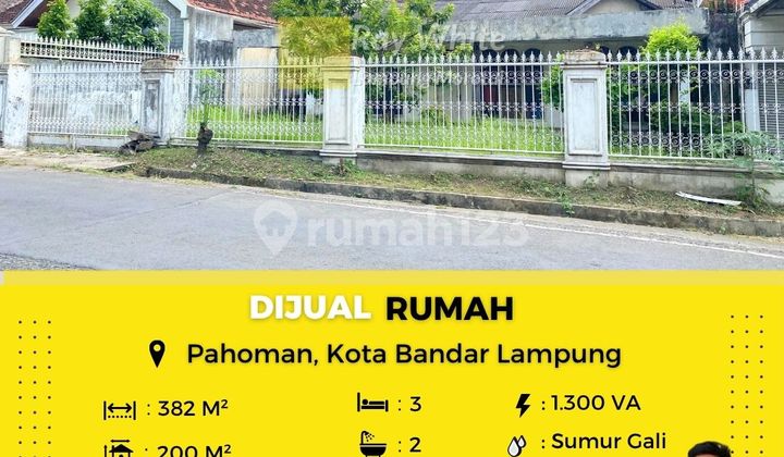 rumah murah pahoman tanjung karang pusat 1