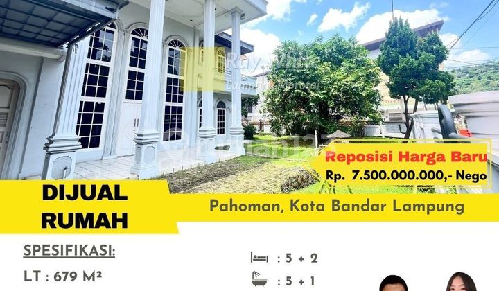 Cheap house in Pahoman, Central Tanjung Karang. 1