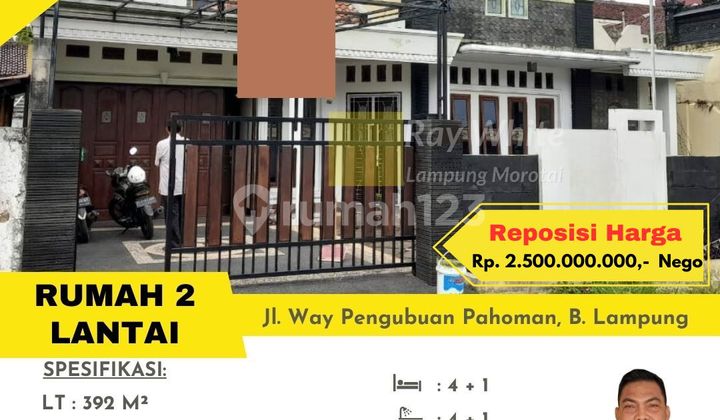 rumah murah pahoman tanjung karang pusat 1