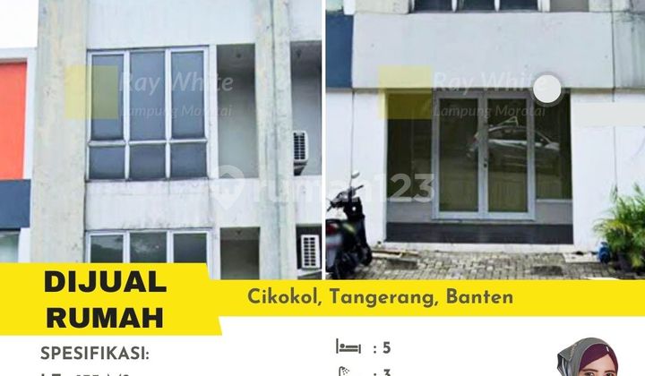 dijual rumah cikokol tangerang banten 1